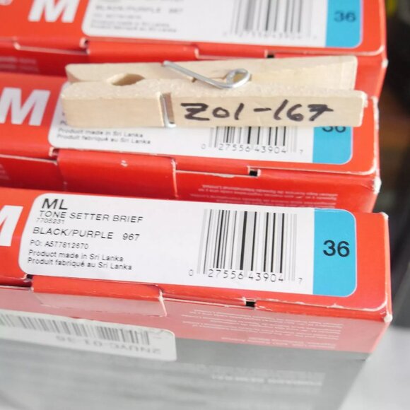 Speedo Men's Swim Briefs Size 36 Black Purple Team Endurance Swimming Water Polo - Picture 5 of 5